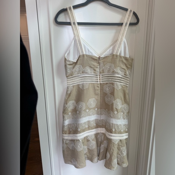 Alexis Marilia Embroidered Mini Dress tan - Picture 4 of 14